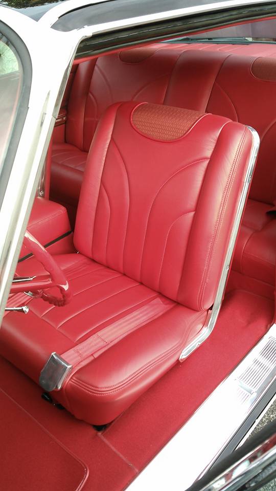 HHF Tut Red - Upholstery Leather